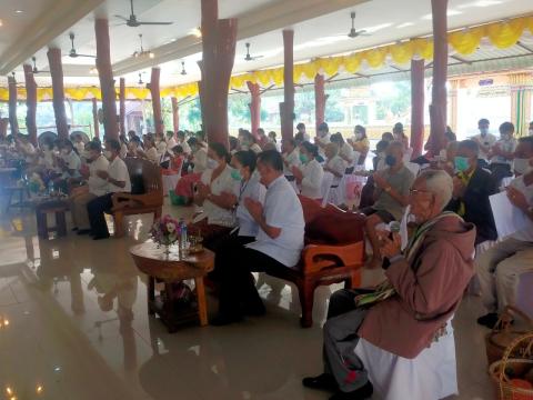 พิธีทำบุญและฟังเทศน์บทพระธรรมเทศนาเฉลิมพระธรรมบารมีใน "อุภินนมัตถจรกถา" เฉลิมพระธรรมบารมีสมเด็จพระนางเจ้าสิริกิติ์ พระบรมราชินีนาถ พระบรมราชชนนีพันปีหลวง