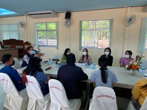 สถ.จ.บร. ลงพื้นที่ ตรวจติดตามการจัดทำถังขยะเปียก ของ อบต.โคกสะอาด เมื่อวันที่ 13 ธันวาคม 2565