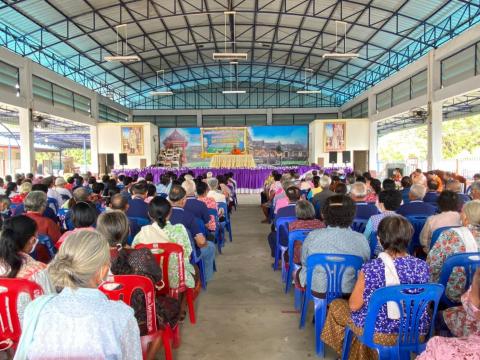 โครงการฝึกอบรมผู้สูงวัย ใส่ใจสุขภาพ ณ หอประชุมองค์การบริหารส่วนตำบลโคกสะอาด วันที่ 11 เมษายน 2566