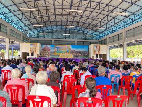 โครงการฝึกอบรมผู้สูงวัย ใส่ใจสุขภาพ ณ หอประชุมองค์การบริหารส่วนตำบลโคกสะอาด วันที่ 11 เมษายน 2566