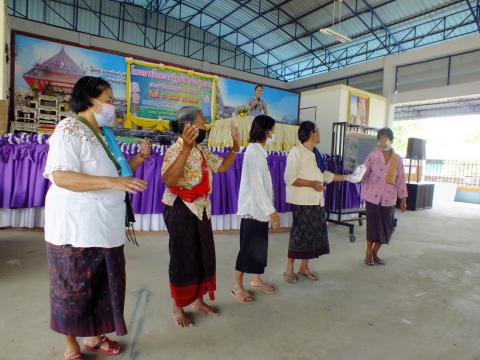 โครงการฝึกอบรมผู้สูงวัย ใส่ใจสุขภาพ ณ หอประชุมองค์การบริหารส่วนตำบลโคกสะอาด วันที่ 11 เมษายน 2566