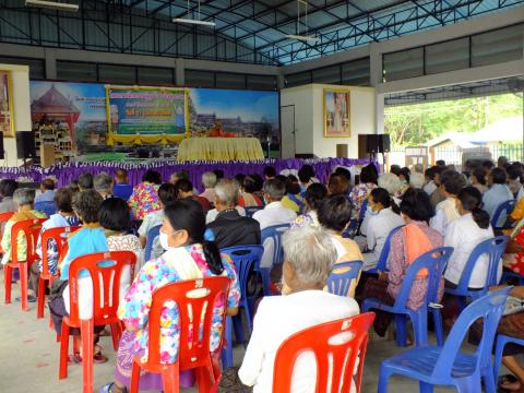 โครงการฝึกอบรมผู้สูงวัย ใส่ใจสุขภาพ ณ หอประชุมองค์การบริหารส่วนตำบลโคกสะอาด วันที่ 11 เมษายน 2566