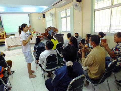 โครงการอบรมให้ความรู้การรักษาสุขภาพและป้องกันโรคด้วยสมุนไพรไทยเชิงรุก จัดทำเมื่อวันที่ 21 เมษายน 2566 ณ ห้องประชุมองค์การบริหารส่วนตำบลโคกสะอาด