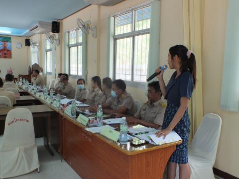 ประชุมสภาองค์การบริหารส่วนตำบลโคกสะอาด สมัยสามัญ สมัยที่ 2 ประจำปี 2566 วันที่ 27 เมษายน 2566