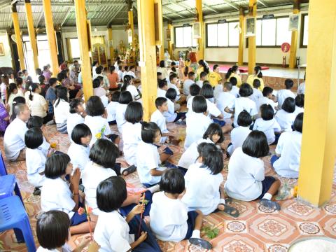 กิจกรรมถวายเทียนเข้าพรรษา ประจำปีงบประมาณ 2566