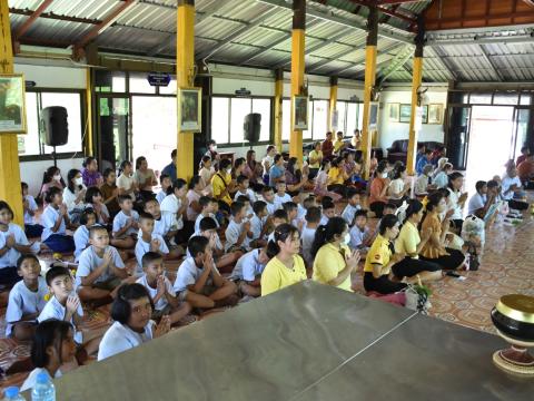 กิจกรรมถวายเทียนเข้าพรรษา ประจำปีงบประมาณ 2566