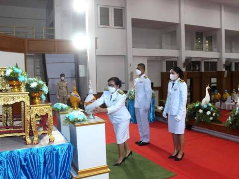 พิธีถวายพระพรชัยมงคล สมเด็จพระนางเจ้าสิริกิติ์ พระบรมราชินีนาถ พระบรมราชชนนีพันปีหลวง เนื่องในโอกาสวันเฉลิมพระชนมพรรษา ๑๒ สิงหาคม ๒๕๖๖