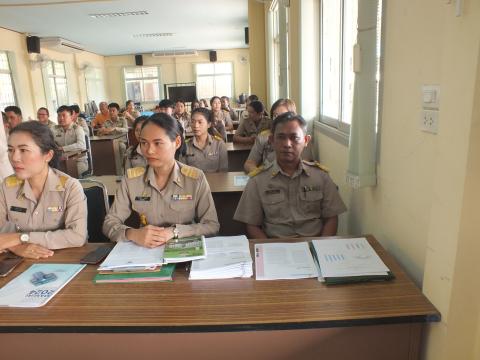 กิจกรรมการสร้างวัฒนธรรมให้เจ้าหน้าที่ในการปฏิเสธการรับของขวัญและของกำนัลทุกชนิดจากการปฏิบัติหน้าที่ ประจำปี พ.ศ. 2567