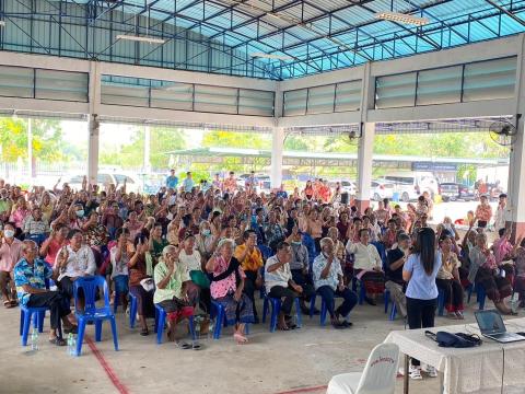 กิจกรรม โครงการฝึกอบรมผู้สูงวัย ใส่ใจสุขภาพ องค์การบริหารส่วนตำบลโคกสะอาด วันที่ 9 เมษายน 2567