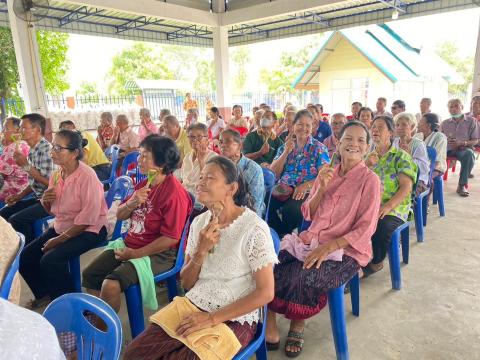 กิจกรรม โครงการฝึกอบรมผู้สูงวัย ใส่ใจสุขภาพ องค์การบริหารส่วนตำบลโคกสะอาด วันที่ 9 เมษายน 2567