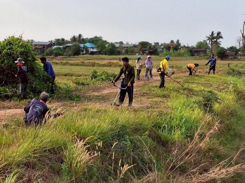 โครงการอาสาสมัครท้องถิ่นรักษ์โลก (อถล.) ประจำปี 2567 กิจกรรมทำความสะอาดพื้นที่สาธารณะ