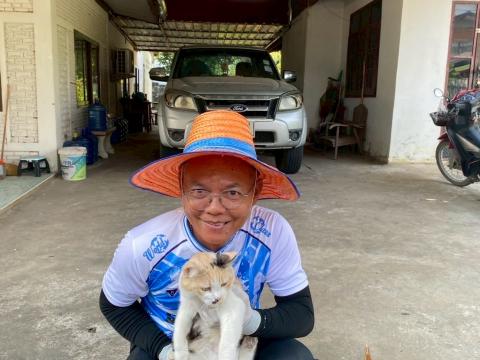 ลงพื้นที่ฉีดวัคซีนป้องกันโรคพิษสุนัขบ้า ตามโครงการสัตว์ปลอดโรค คนปลอดภัย จากโรคพิษสุนัขบ้า
