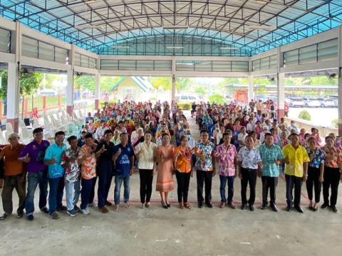 โครงการฝึกอบรมผู้สูงวัย ใส่ใจสุขภาพ ประจำปีงบประมาณ 2567 วันที่ 9 เมษายน 2567