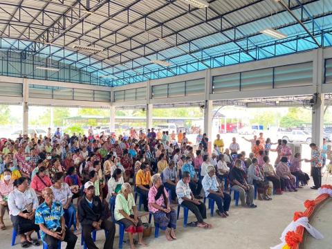 โครงการฝึกอบรมผู้สูงวัย ใส่ใจสุขภาพ ประจำปีงบประมาณ 2567 วันที่ 9 เมษายน 2567