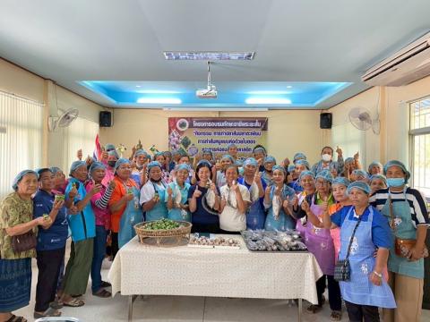 โครงการอบรมทักษะอาชีพระยะสั้น กิจกรรม การทำปลาส้มปลาตะเพียน การทำส้มหมูแบบห่อด้วยใบตอง และการห่อแบบถุงพลาสติก ประจำปีงบประมาณ 2568 วันที่ 26 เดือน มีนาคม พ.ศ. 2568