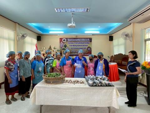 โครงการอบรมทักษะอาชีพระยะสั้น กิจกรรม การทำปลาส้มปลาตะเพียน การทำส้มหมูแบบห่อด้วยใบตอง และการห่อแบบถุงพลาสติก ประจำปีงบประมาณ 2568 วันที่ 26 เดือน มีนาคม พ.ศ. 2568