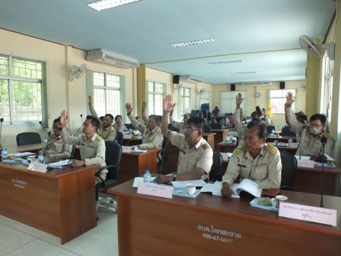 ประชุมสภาองค์การบริหารส่วนตำบลโคกสะอาด สมัยวิสามัญ สมัยที่ 1 ประจำปี พ.ศ.2568