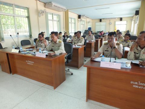 ประชุมสภาองค์การบริหารส่วนตำบลโคกสะอาด สมัยวิสามัญ สมัยที่ 1 ประจำปี พ.ศ.2568