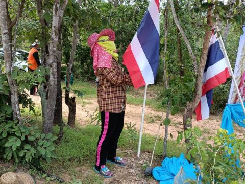 กองส่งเสริมการเกษตร เตรียมสถานที่ปลูกป่าเฉลิมพระเกียรติ สมเด็จพร