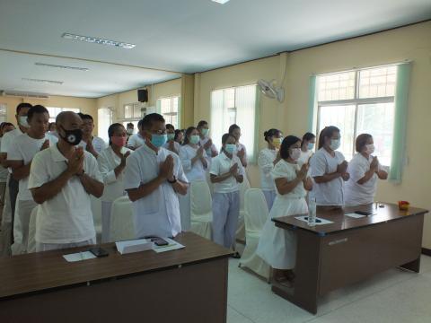 โครงการฝึกอบรมเพื่อเพิ่มประสิทธิภาพการปฏิบัติงานและพัฒนาคุณธรรมจ