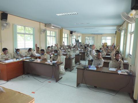 การประชุมสภาองค์การบริหารส่วนตำบลโคกสะอาด สมัยประชุม สมัยสามัญ ส