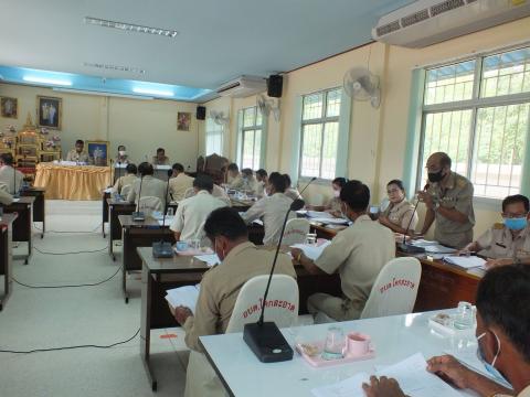 การประชุมสภาองค์การบริหารส่วนตำบลโคกสะอาด สมัยประชุม สมัยสามัญ ส