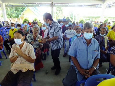 โครงการฝึกอบรมและส่งเสริมผู้สูงวัยใส่ใจสุขภาพ