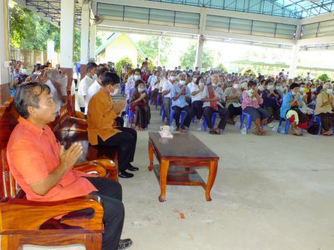 โครงการฝึกอบรมและส่งเสริมผู้สูงวัยใส่ใจสุขภาพ