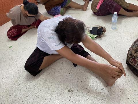 โครงการโรงเรียนผู้สูงอายุ สังคมสูงวัย ใส่ใจสุขภาพ วันที่ 24 มิถุนายน 2565​ ณ​ หอประชุม​องค์การ​บริหาร​ส่วน​ตำบล​โคก​สะอาด