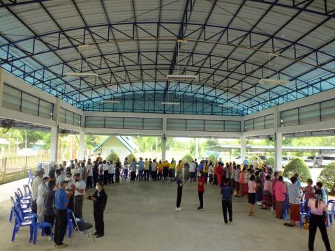 ​โครงการโรงเรียนผู้สูงอายุ สังคมสูงวัย ใส่ใจสุขภาพ วันที่ 1 กรกฎาคม 2565​ ณ​ หอประชุม​องค์การ​บริหาร​ส่วน​ตำบล​โคก​สะอาด (สัปดาห์ที่2)