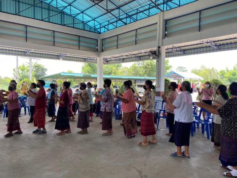 ​โครงการโรงเรียนผู้สูงอายุ สังคมสูงวัย ใส่ใจสุขภาพ วันที่ 1 กรกฎาคม 2565​ ณ​ หอประชุม​องค์การ​บริหาร​ส่วน​ตำบล​โคก​สะอาด (สัปดาห์ที่2)