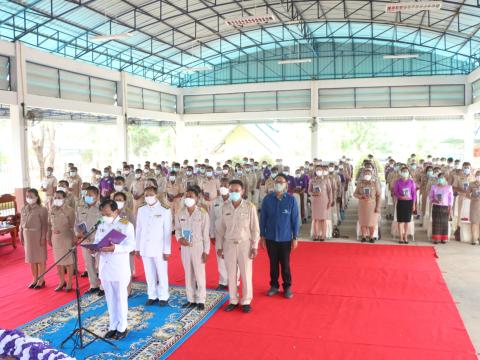 โครงการ "บ้านนี้มีรัก ปลูกผักกินเอง" องค์การบริหารส่วนตำบลโคกสะอาด ประจำปีงบประมาณ 2565 เมื่อวันที่ 7 กรกฎาคม 2565