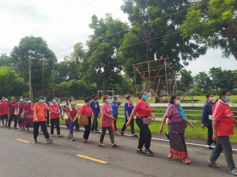 กีฬาสีโรงเรียนผู้สูงอายุ สังคมสูงวัย ใส่ใจสุขภาพ ประจำปีงบประมาณ 2565