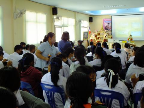 โครงการอบรมป้องกันและแก้ไขปัญหาการตั้งครรภ์ในวัยรุ่น ประจำปีงบประมาณ 2565 จัดเมื่อวันที่ 29 สิงหาคม 2565