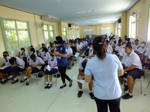 โครงการอบรมป้องกันและแก้ไขปัญหาการตั้งครรภ์ในวัยรุ่น ประจำปีงบประมาณ 2565 จัดเมื่อวันที่ 29 สิงหาคม 2565