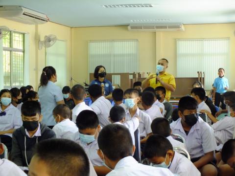 โครงการอบรมป้องกันและแก้ไขปัญหาการตั้งครรภ์ในวัยรุ่น ประจำปีงบประมาณ 2565 จัดเมื่อวันที่ 29 สิงหาคม 2565