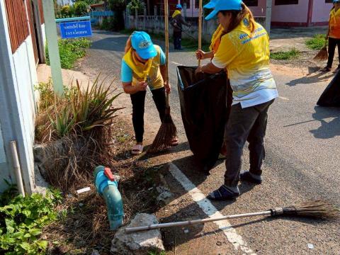 กิจกรรมอาสาสมัครท้องถิ่นรักษ์โลก ประจำเดือน มีนาคม 2568