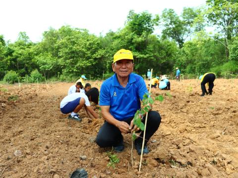 โครงการปลูกป่าเฉลิมพระเกียรติสมเด็จพระนางเจ้าสิริกิติ์ พระบรมราชินีนาถ พระบรมราชชนนีพันปีหลวง ประจำปีงบประมาณ 2568 วันศุกร์ที่ 6 เดือน มิถุนายน พ.ศ. 2568
