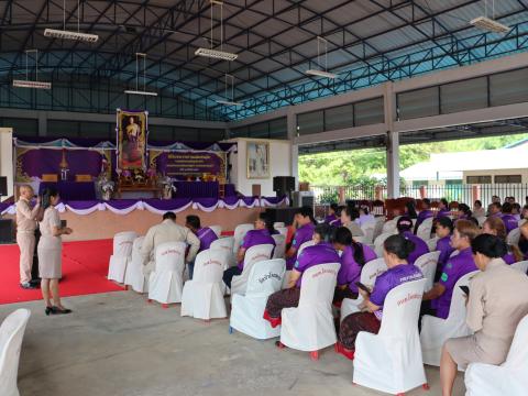 โครงการ "บ้านนี้มีรัก ปลูกผักกินเอง" ประจำปีงบประมาณ 2569 วันพฤหัสบดีที่ 19 เดือน มีนาคม พ.ศ. 2569