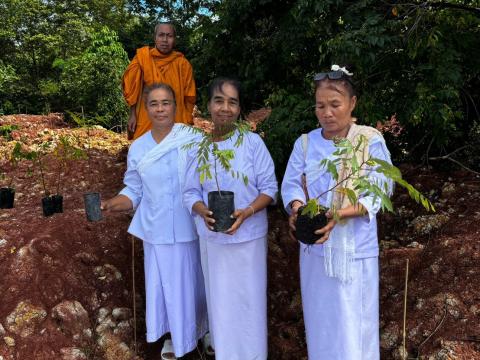 โครงการปลูกป่าเฉลิมพระเกียรติสมเด็จพระนางเจ้าสิริกิติ์พระบรมราชินีนาถ พระบรมราชชนนีพันปีหลวง ประจำปีงบประมาณ 2569 ณ บริเวณป่าชุมชนบ้านหนองโน ม.10 ต.โคกสะอาด อ.ลำปลายมาศ จ.บุรีรัมย์ ในวันพฤหัสบดีที่ 13 สิงหาคม 2569