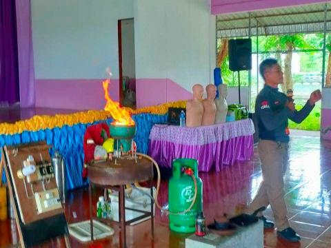 โครงการฝึกอบรมดับเพลิงขั้นพื้นฐานในสถานศึกษา ประจำปีงบประมาณ 2569 วันที่ 14 สิงหาคม 2569 ณ โรงเรียนบ้านว่านเขื่อนค้อวิทยา จัดโดย งานป้องกันและบรรเทาสาธารณภัย สำนักปลัด องค์การบริหารส่วนตำบลโคกสะอาด อำเภอลำปลายมาศ จังหวัดบุรีรัมย์