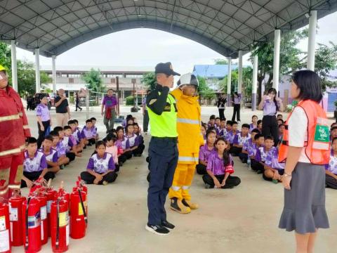 โครงการฝึกอบรมดับเพลิงขั้นพื้นฐานในสถานศึกษา ประจำปีงบประมาณ 2569 วันที่ 14 สิงหาคม 2569 ณ โรงเรียนบ้านว่านเขื่อนค้อวิทยา จัดโดย งานป้องกันและบรรเทาสาธารณภัย สำนักปลัด องค์การบริหารส่วนตำบลโคกสะอาด อำเภอลำปลายมาศ จังหวัดบุรีรัมย์