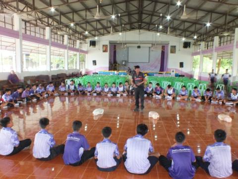 โครงการฝึกอบรมดับเพลิงขั้นพื้นฐานในสถานศึกษา ประจำปีงบประมาณ 2569 วันที่ 14 สิงหาคม 2569 ณ โรงเรียนบ้านว่านเขื่อนค้อวิทยา จัดโดย งานป้องกันและบรรเทาสาธารณภัย สำนักปลัด องค์การบริหารส่วนตำบลโคกสะอาด อำเภอลำปลายมาศ จังหวัดบุรีรัมย์